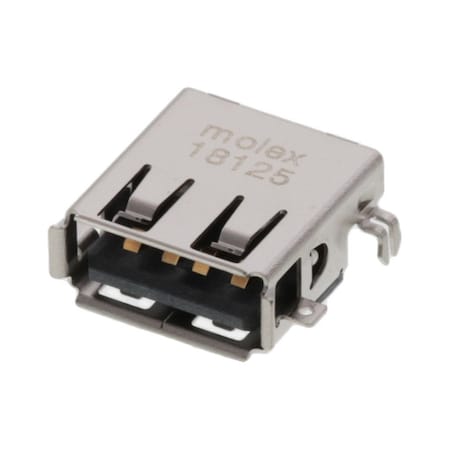 Molex USB A SINK REVERSE TYPE L/F 48258-0001